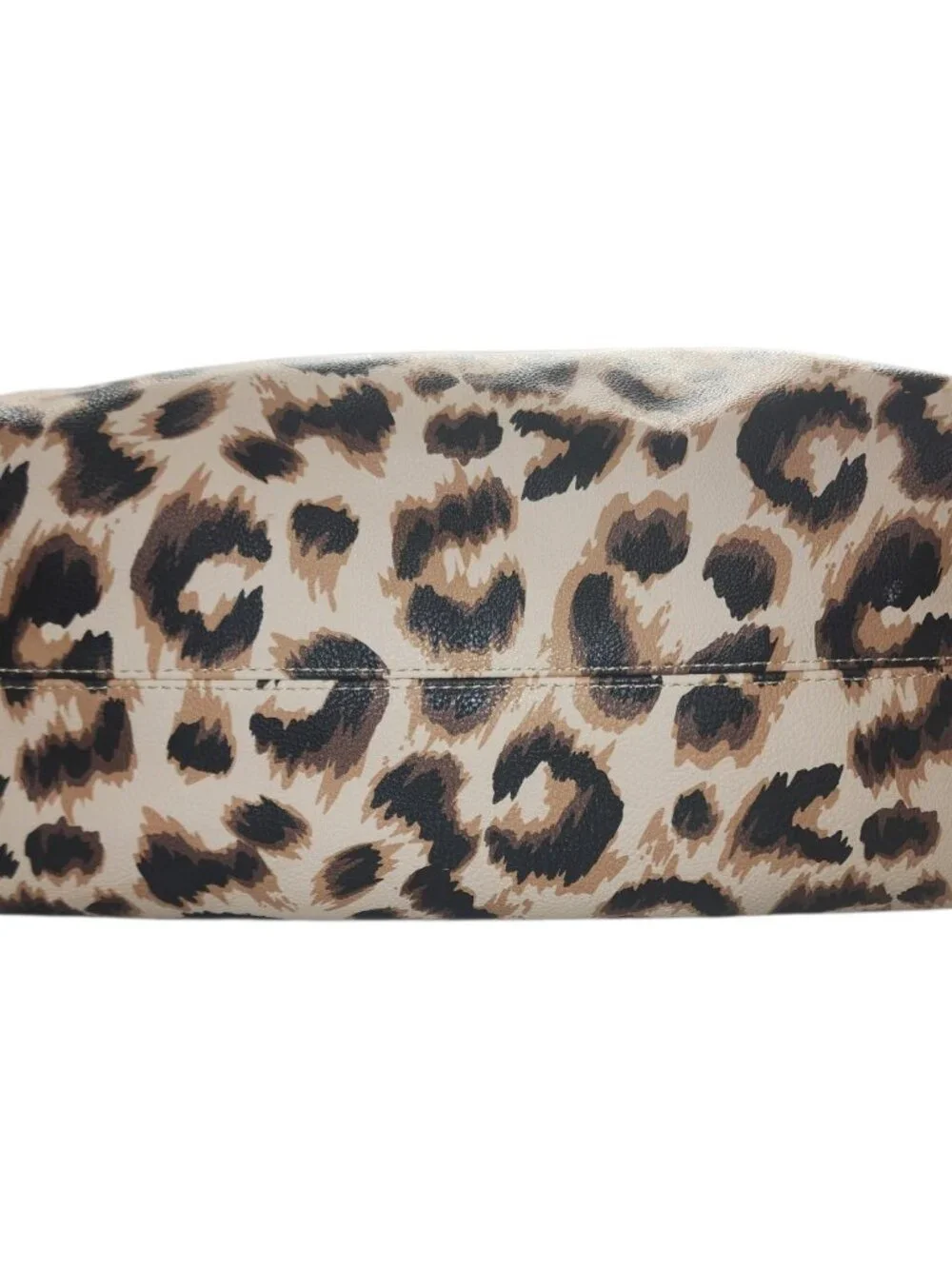 Mob Wife Leopard Print Makeup Bag Travel Cosmetic Organizer Animal Print